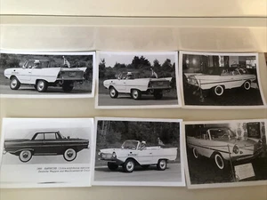 Lot 6 Photo Amphicar B&W Circa 1989 Black White - Bild 1 von 16