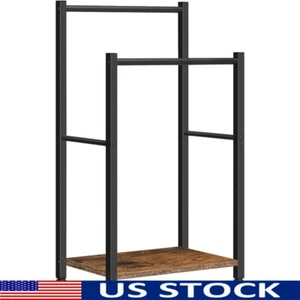 Free Standing Towel Rack Bathroom 2 Tier Blanket Rack Blanket Holder Display New - Picture 1 of 10