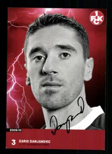 Tarjeta de autógrafo Dario Damjanovic 1 FC Kaiserslautern 2009-10 original firmada - Imagen 1 de 2