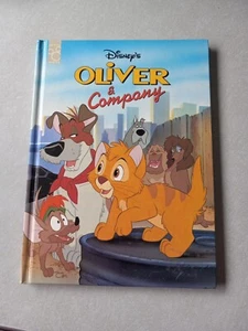 Walt Disney Pictures Presents Oliver & Company hardcover book Vintage Excellent  - Picture 1 of 2