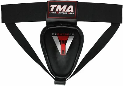 TMA Metal Pro Groin Guard Protector MMA Cup Boxing Abdo Muay Thai Steel Iron