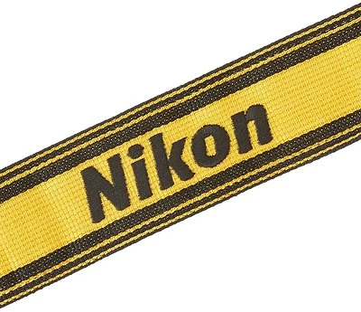 Nueva correa oficial para cuello de cámara Nikon AN-6Y amarilla Japón Foto 1 de 2
