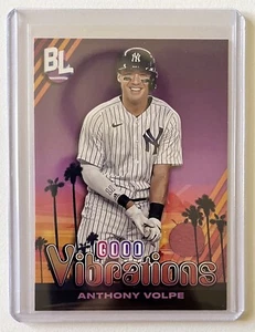 Anthony Volpe 24 Topps Big League Baseball Good Vibrations #GV-7 #NEWYORKYANKEES - Picture 1 of 2