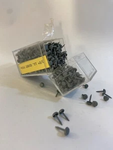 600 Vintage Upholstery Nails Gray Tacks 3/8" Furniture Push Pins Nails - Picture 1 of 6