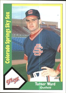 1990 Colorado Springs Sky Sox CMC #20 Turner Ward