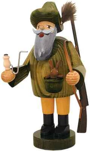 NEU IM KARTON - KWO Bartförster - Deutscher Weihnachtsräuchermann / Räuchergefäß - Bild 1 von 4