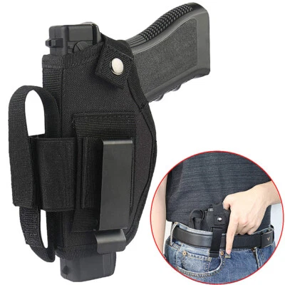 Tactical Belt IWB OWB Gun Holster Ambidextrous Concealed Carry & Magazine Pouch - Image 1 of 4