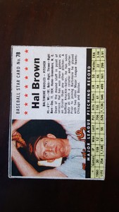 1961 post cereal baseball cards #1 to #100, handcut perforated complete your set