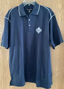 Tampa Bay Rays MLB baseball logo Size Medium Antigua Golf Polo Shirt Mens NWT - Picture 1 of 7
