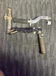 harley dyna 1991-2001 passenger right Left side peg mount rear Foot Oem Bracket - Bild 1 von 17
