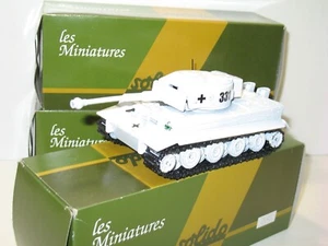 SOLIDO, char TIGRE 331 militaire allemand camouflage blanc hiver 1944 - Picture 1 of 4
