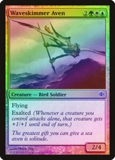 Waveskimmer Aven FOIL Shards of Alara NM White Blue Green Common CARD ABUGames