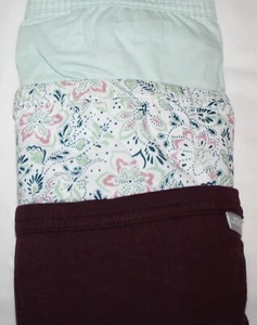 New 3 pack JOCKEY covered waistband 100% cotton STRING BIKINI WINE light GREEN 7 - Picture 1 of 4