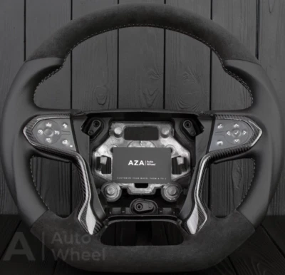 GMC Sierra Chevrolet Silverado Tahoe Suburban 2015-2020 volante personalizado Foto 1 de 4