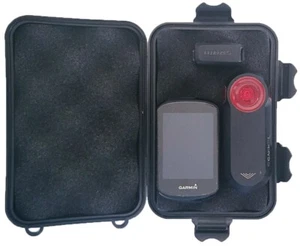 The Case Cycling Computer Taillight Battery Storage Protector Carrying Bike Edge - Picture 1 of 15