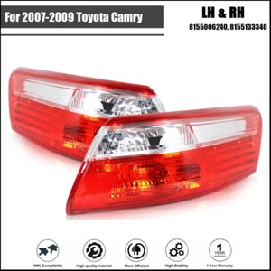 For 2007-2009 Toyota Camry New Left+Right Red Rear Tail Light Brake Lamp Halogen - Bild 1 von 11