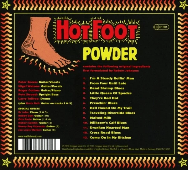PETER & WATSON,NIGEL GREEN - HOT FOOT POWDER   CD NEU - Bild 1 von 1