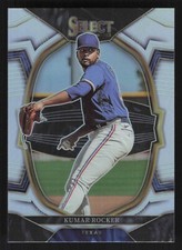 2023 Panini Select #56 Kumar Rocker Silver Prizm Texas Rangers 