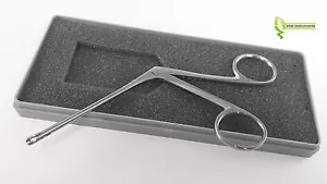 Pinza auricolare Hartman-Herzfield 3 mm pinza a coppa albero 3" seno ORL chirurgica + custodia - Foto 1 di 6