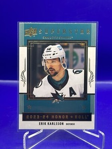 Erik Karlsson 2023-24 Upper Deck Series 1 Honor Roll RC #HR-35 San Jose Sharks