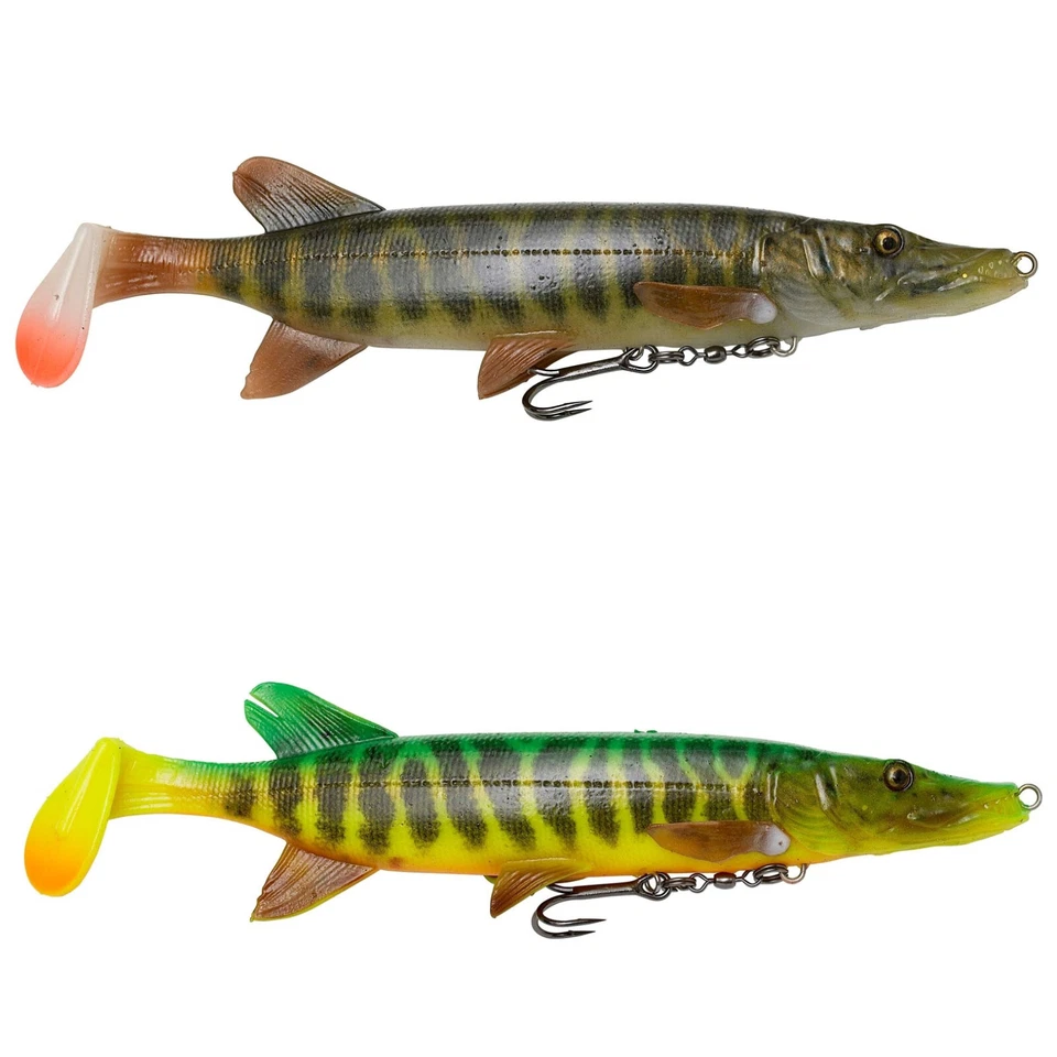 Savage Gear 4D Pike Shad 20cm 65g Angeln Wobbler Kunstköder für Hecht - Bild 1 von 1