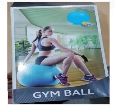 New PINK Gym Ball, Yoga, Piliates,  18 Inches, 45cm - Image 1 of 4