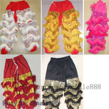 Hot New Lion Dance Art Lion Dance Pants Adults Outfits Chinese Folk Size Costume