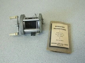 Ocean City 1600 fishing reel with instructions As Is Vintage fish reel - Bild 1 von 9
