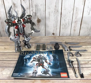 LEGO 10201 Bionicle Warriors Kraahkan Figure Makuta Manual Head Incomplete 8593 - Picture 1 of 11