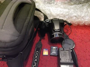 Nikon COOLPIX B600 16.0MP 60x Wi-Fi HDMI Digital Camera - Black - Picture 1 of 21