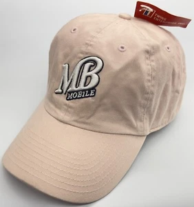 Vintage MB Mobile StrapBack Hat Twins Enterprise Pink Cap Mercedes Benz RARE - Picture 1 of 14