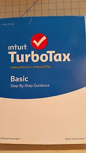 2015 Intuit TurboTax Basic Federal + E-File BRAND NEW FACTORY SEALED!!! - Picture 1 of 3