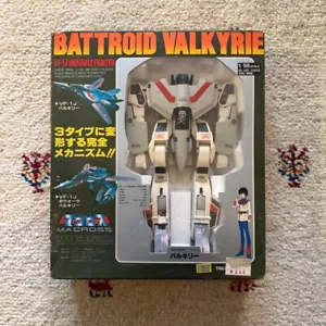 Takatoku Macross VF-1J BATTROID VALKYRIE 1/55 Figura Robotech HIKARU ICHIJO Rara - Foto 1 di 8