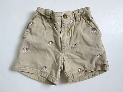 Pantalones Cortos Niños Place Bulldog Bordados Talla 6-9 Mos BUTLER Foto 1 de 2