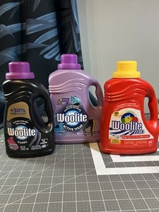 Raro paquete Woolite Detergenet descontinuado - solo usado unas pocas veces. (ver fotos) - Imagen 1 de 6