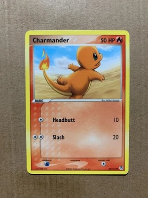 Charmander 58/112 EX FireRed & LeafGreen - Common Pokemon Card - NM/Mint - Image 1 of 2