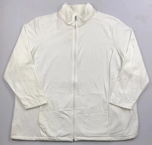 Women's Plus Size Croft & Barrow Full Zip Fleece Lined Jacket  NEW 1X - Picture 1 of 2