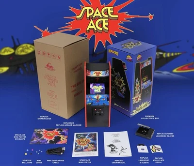 Replicade - SPACE ACE -  Arcade Red Conversion Kit  Edition-   1/6 Scale New! - Image 1 of 4