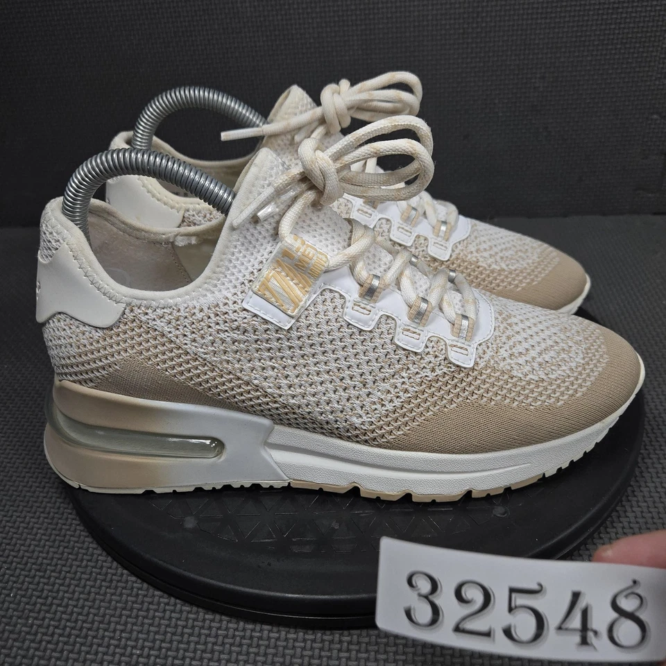 Ash Kodi Degrade S Zapatos Mujer Talla 7.5 Beige Tejido Cojín de Aire Tenis para Correr Foto 1 de 4
