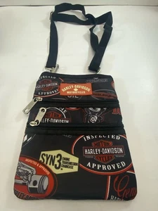 Harley-Davidson® Bolso Bandolera Estampado Vintage Motocicleta Mujer Bandolera - Imagen 1 de 14