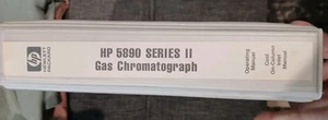 HP 5890 Series II Gas Chromatograph Operating Manual - Picture 1 of 5
