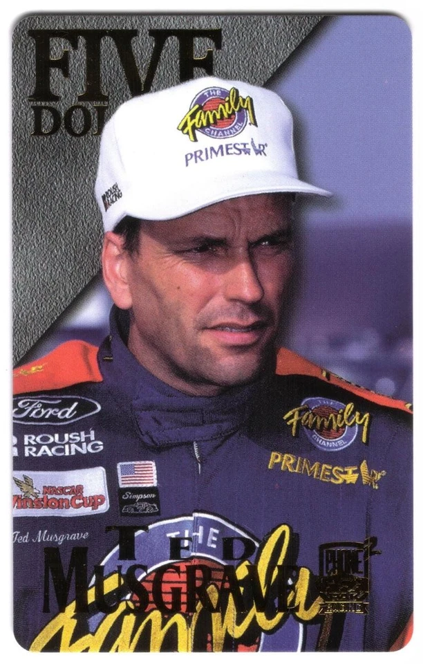 PhonePak 2 (1997) Ted Musgrave (The Family Channel) (Card #49) Phone Card - Image 1 of 2