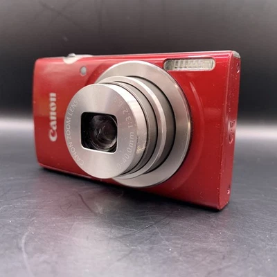 Canon IXY 180 PowerShot ELPH 180 Red English OK Excellent From Japan - Image 1 of 4