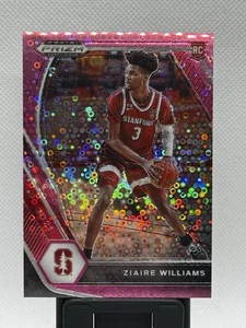 2021 Panini Prizm NBA Draft Picks Zaire Williams RC #15 Pink Disco 20/20 Grizz - Picture 1 of 2
