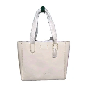Coach Derby Tasche Damen Handtasche - Gold/Kreide Neutral (F58660) - Bild 1 von 10