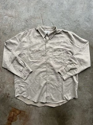 Vintage Suede Button Up Shirt  - Image 1 of 4