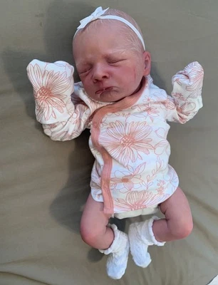 Reborn Milan By Olga Auer. With COA. Painted By Paper City Dolls! - Image 1 of 4