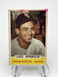 1962 Bazooka Luis Aparicio Chicago White Sox HOF Stained RARE - Picture 1 of 2