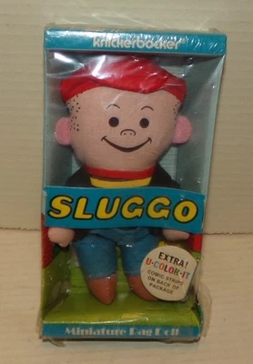 Muñeca Knickerbocker Vintage 1973 Sluggo Comics 6 1/4" Trapo Miniatura en Caja Foto 1 de 4