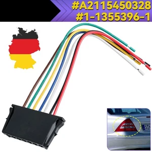 A2115450328 Kabelstück Stecker Heckleuchte Rückleuchte für Mercedes W204 W203  - Bild 1 von 9